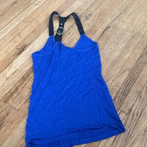 Kohls abbey dawn blue buckle tank top - XS